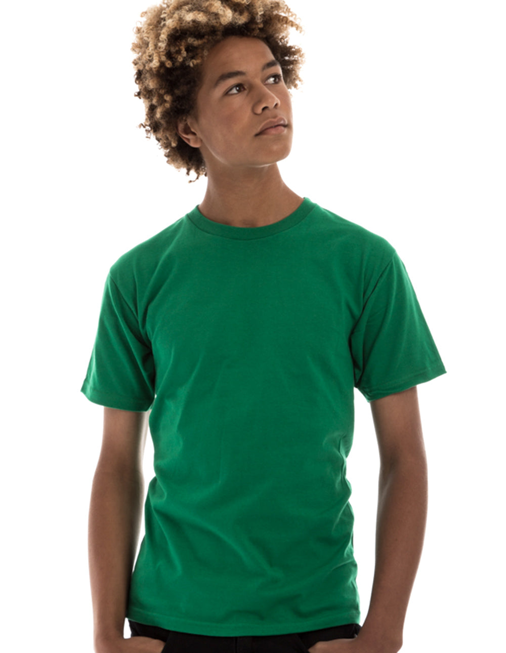 Retro Ring-Spun Crew Neck T-Shirt 2100