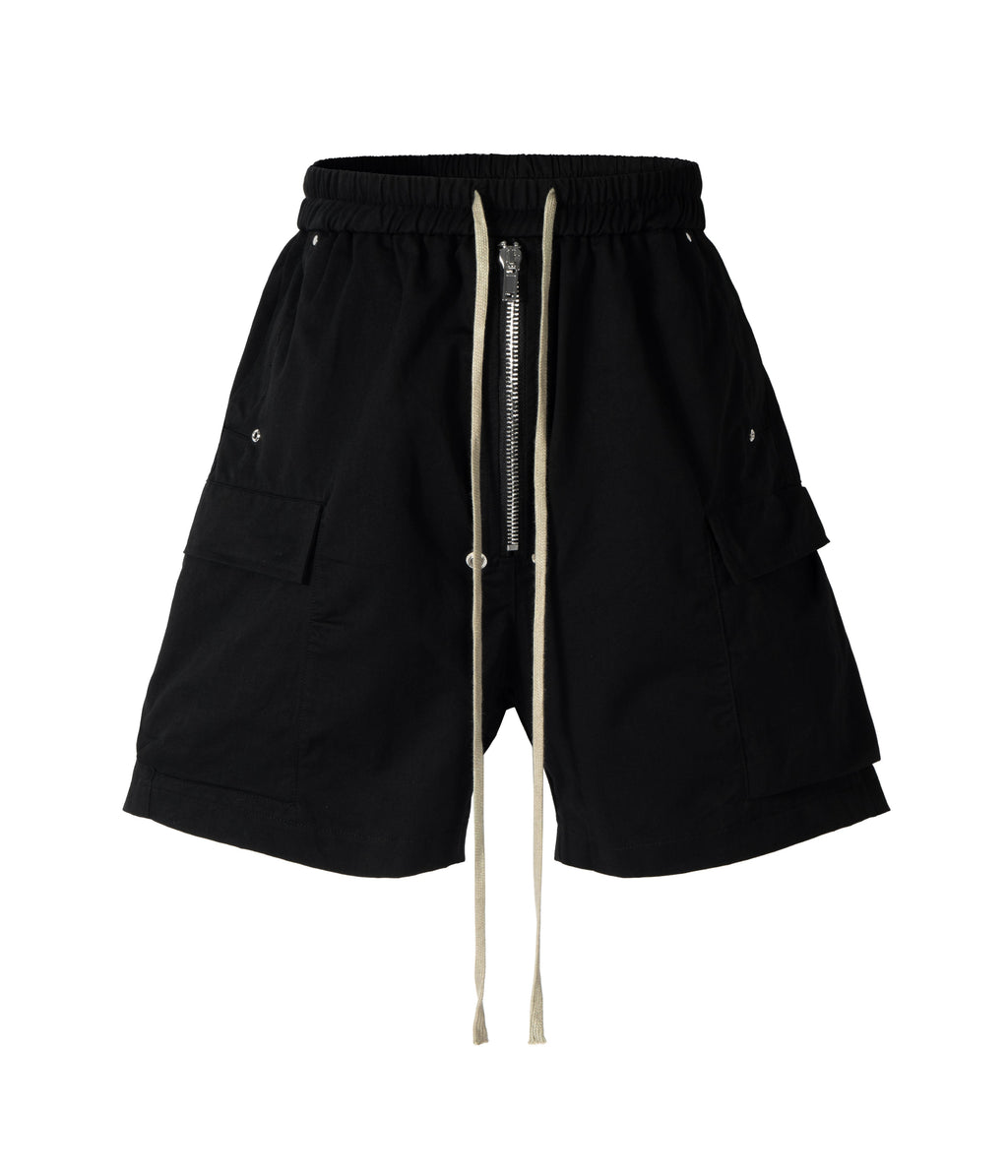 NOIR DRAWSTRING SHORTS